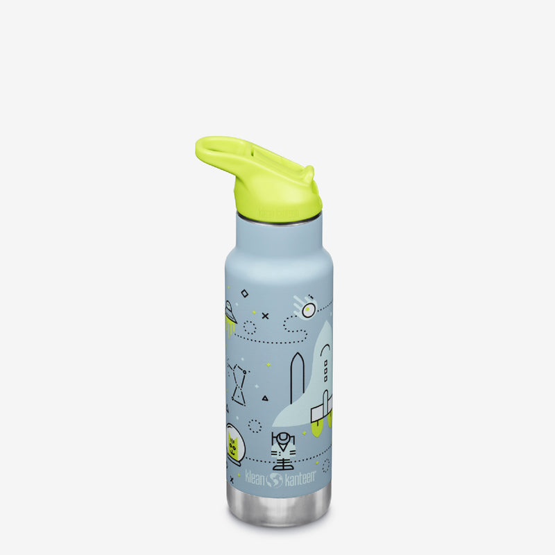 12 oz (355ml) Classic Kid's Insulated Water Bottle with Flip Seal Sport Cap